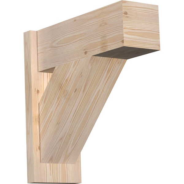Ekena Millwork Traditional Block Smooth Outlooker, Douglas Fir, 7 1/2"W x 20"D x 20"H OUT08X20X20TRA05SDF - main